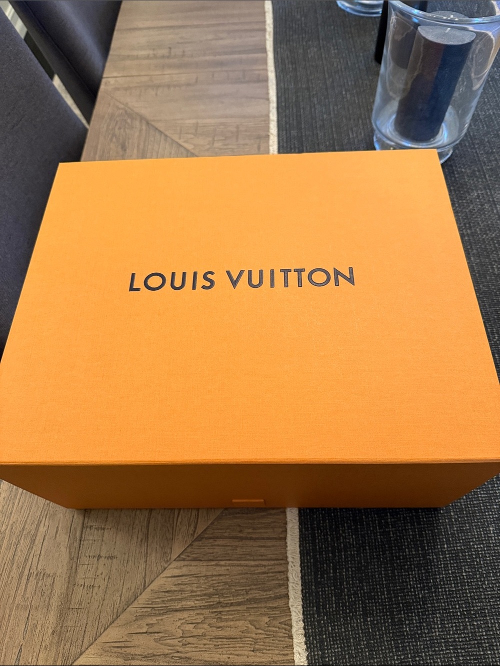Louis Vuitton Empty Box  16 x 13 x 7 1/2 “